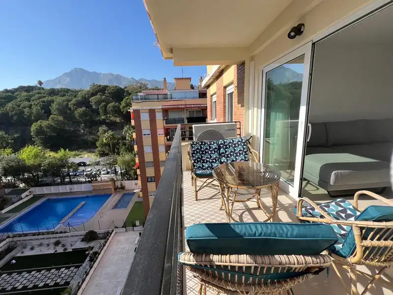 Terrassa de Apartament de lloguer en Marbella amb Aire condicionat, Terrassa i Traster