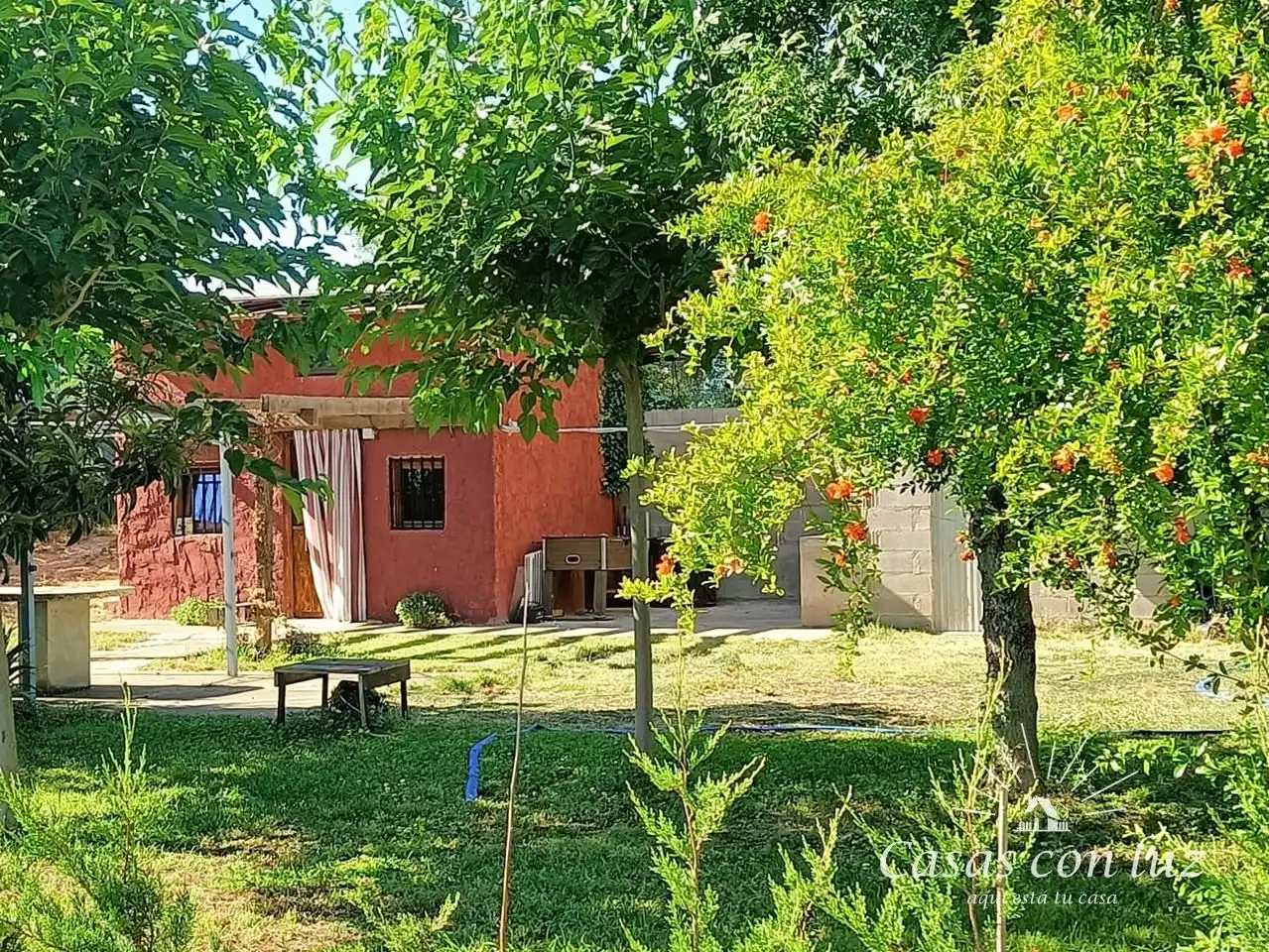 Jardín de Finca rústica en venta en Zaragoza con Aire acondicionado y Jardín privado