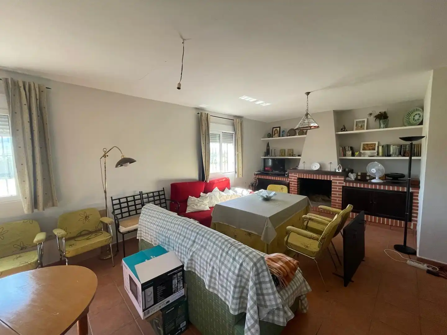 Sala de estar de Casa o chalet en venta en Alcuéscar