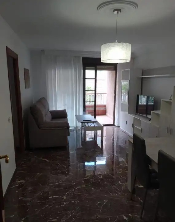 Sala de estar de Piso para compartir en Granada con Aire acondicionado, Amueblado y Horno