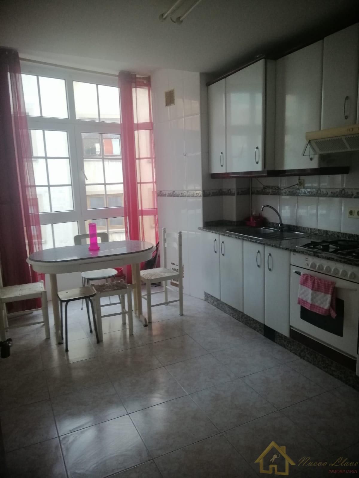 Kitchen of Duplex to rent in Lugo Capital  with Heating, Parquet flooring and Storage room