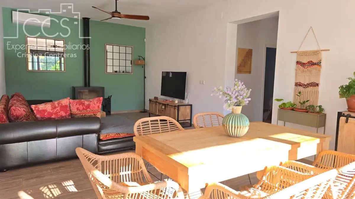 Living room of Country homes for sale in Pilas  with Air Conditioner, Terrace and Storage room