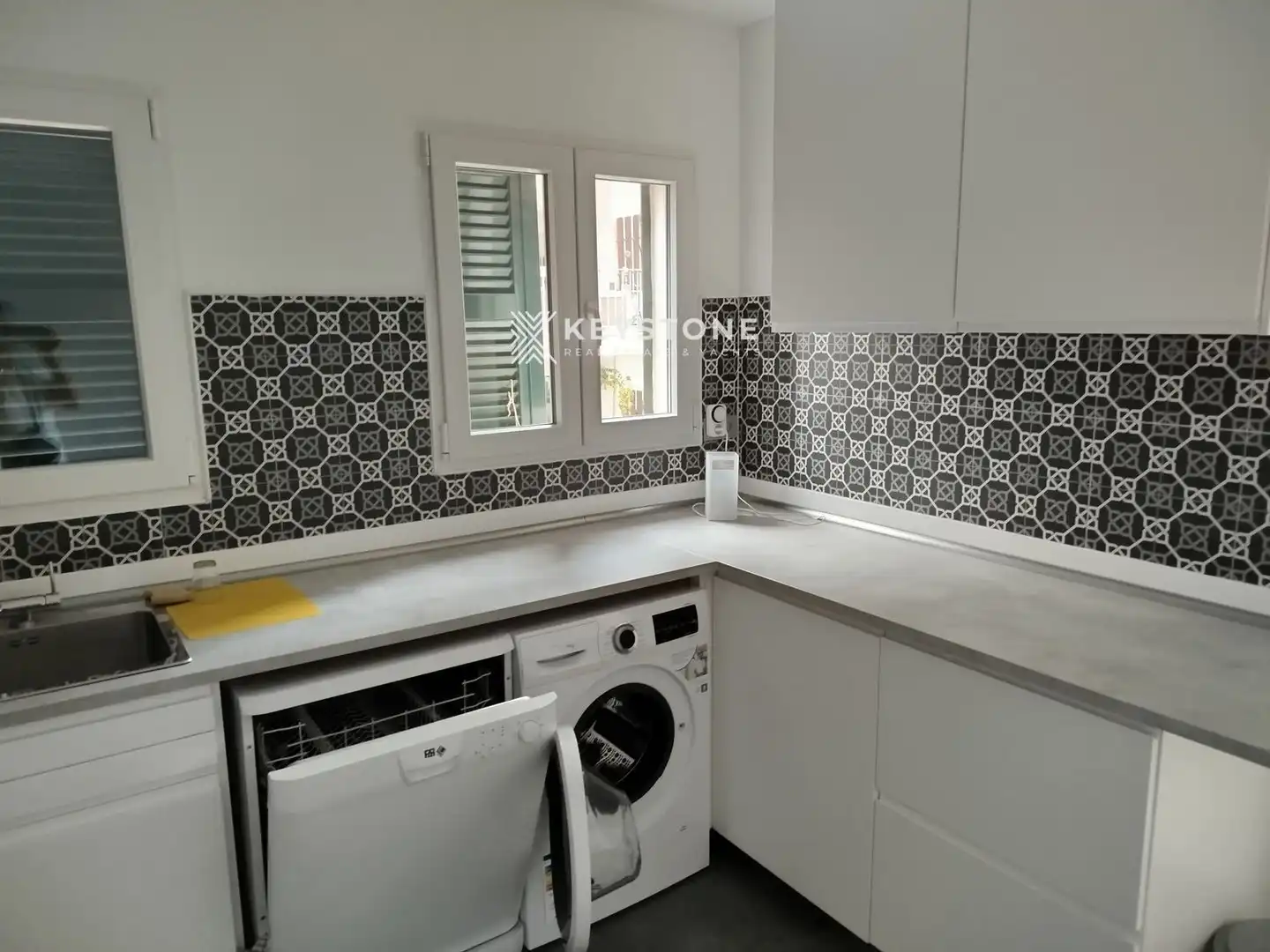 Kitchen of Attic for rent in  Palma de Mallorca  with Air Conditioner, Terrace and Storage room