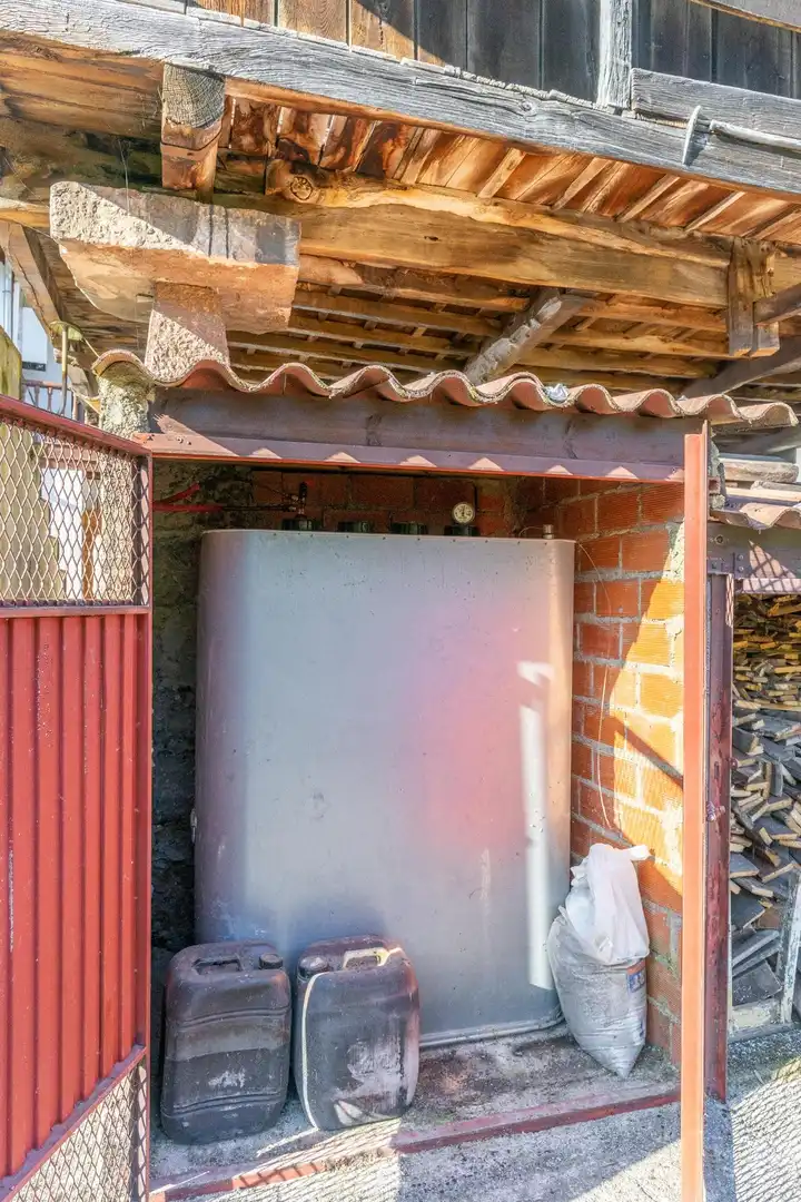 Vista exterior de Casa o xalet en venda en Ribera de Arriba amb Calefacció, Jardí privat i Terrassa