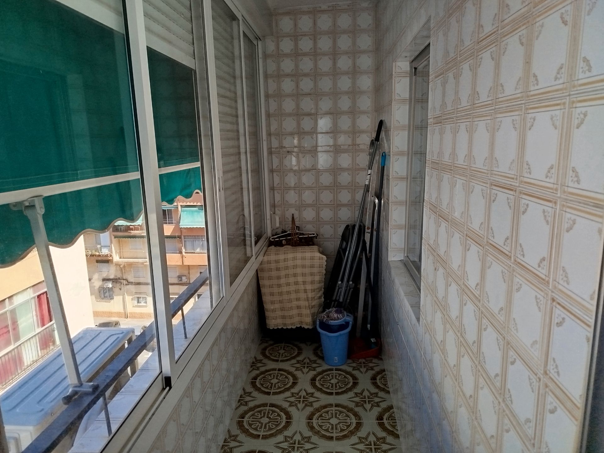 Balcony of Flat to rent in Alicante / Alacant  with Air Conditioner, Furnished and Oven