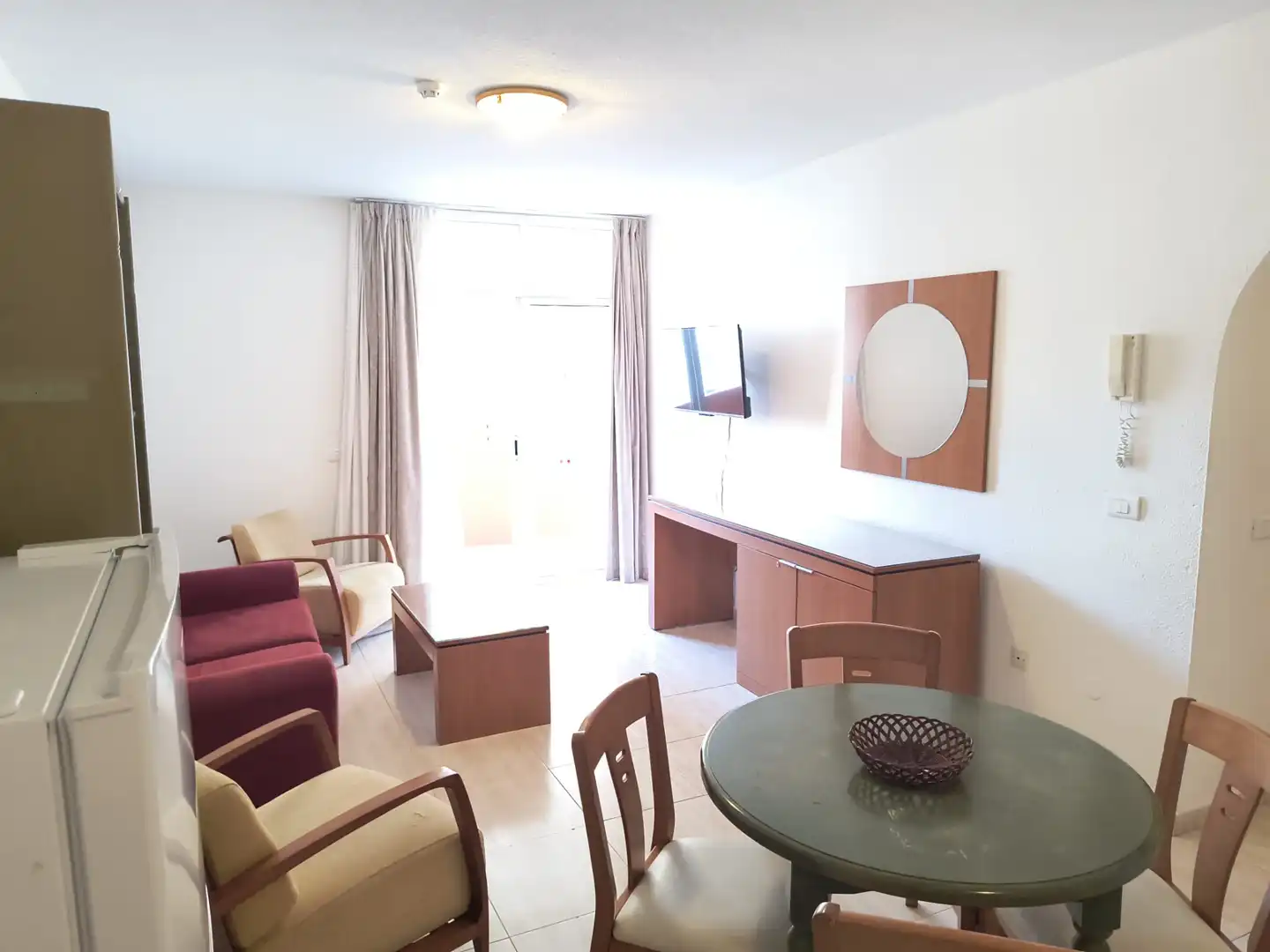 Wohnzimmer von Wohnung zum Verkauf in Puerto de la Cruz mit Möbliert, Ofen und Fernseher