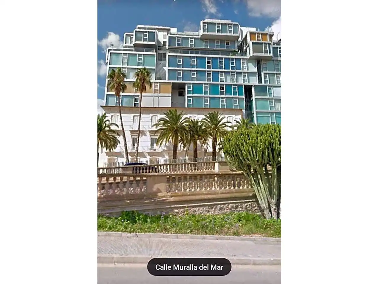 Exterior view of Flat for rent in Cartagena  with Air Conditioner, Heating and Furnished