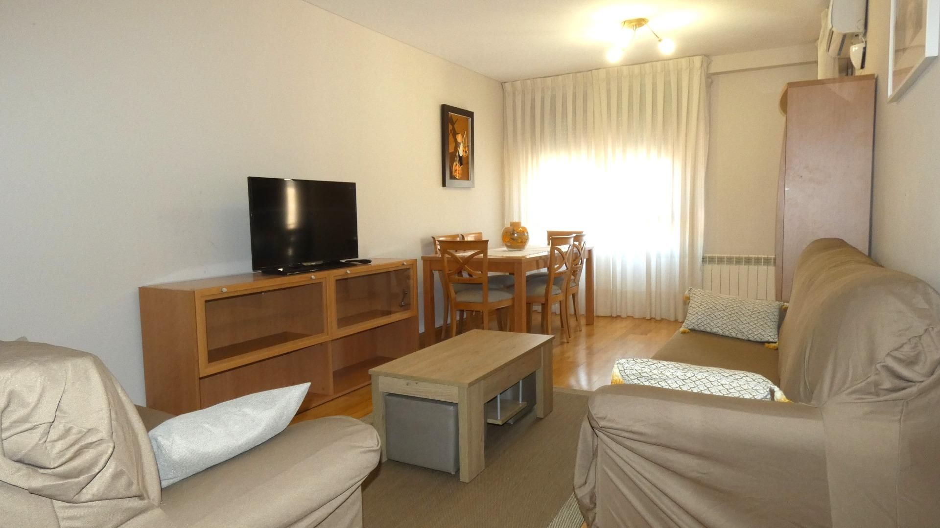 Living room of Flat to rent in Torres de Berrellén  with Heating, Parquet flooring and Terrace