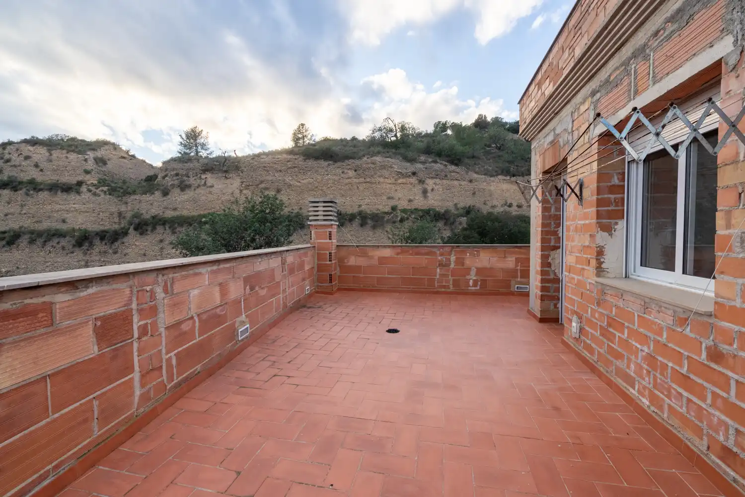 Terrassa de Casa adosada en venda en Aldover amb Aire condicionat, Calefacció i Terrassa