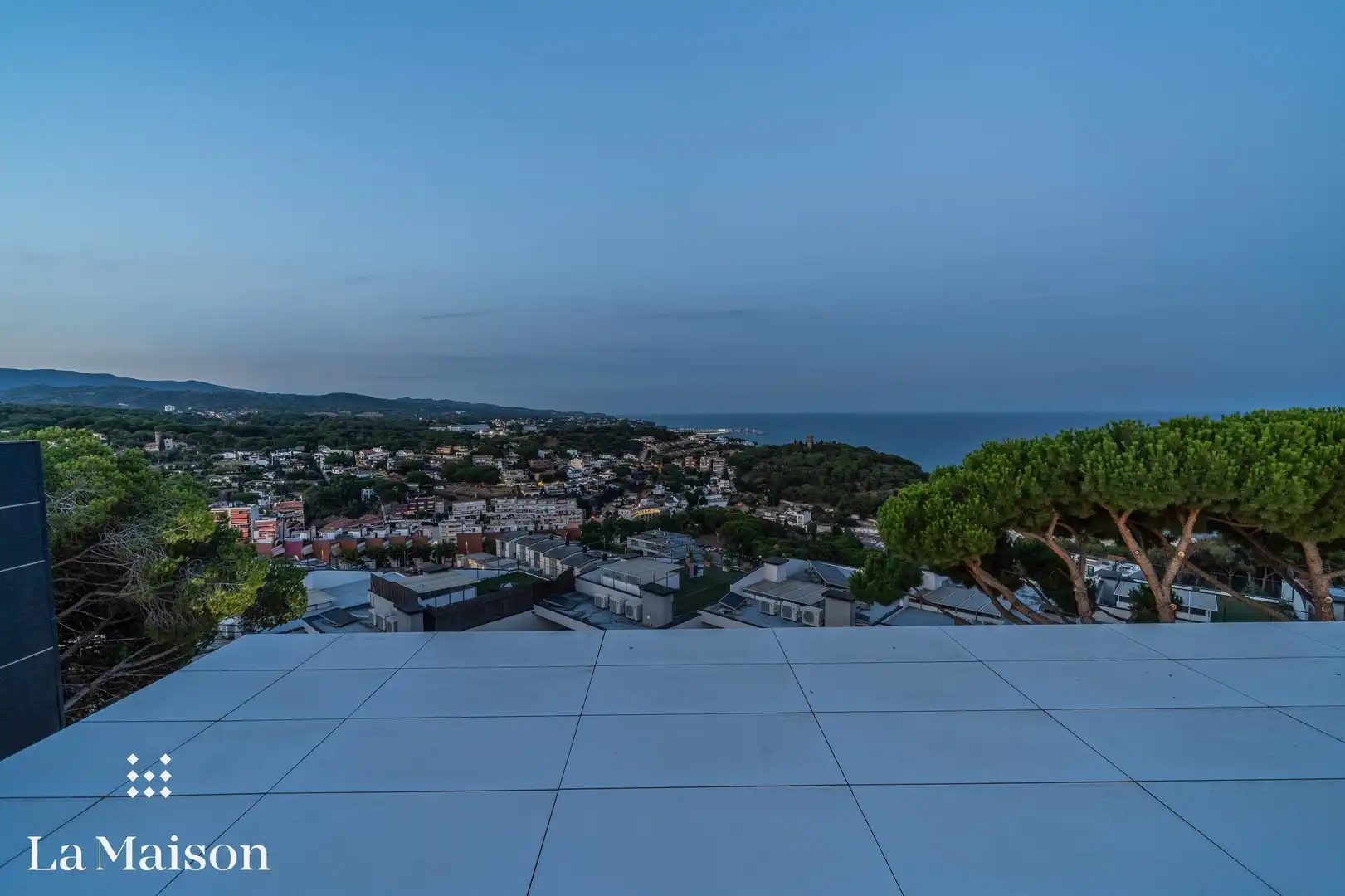Terraza de Casa o chalet en venta en Caldes d'Estrac con Aire acondicionado, Calefacción y Jardín privado