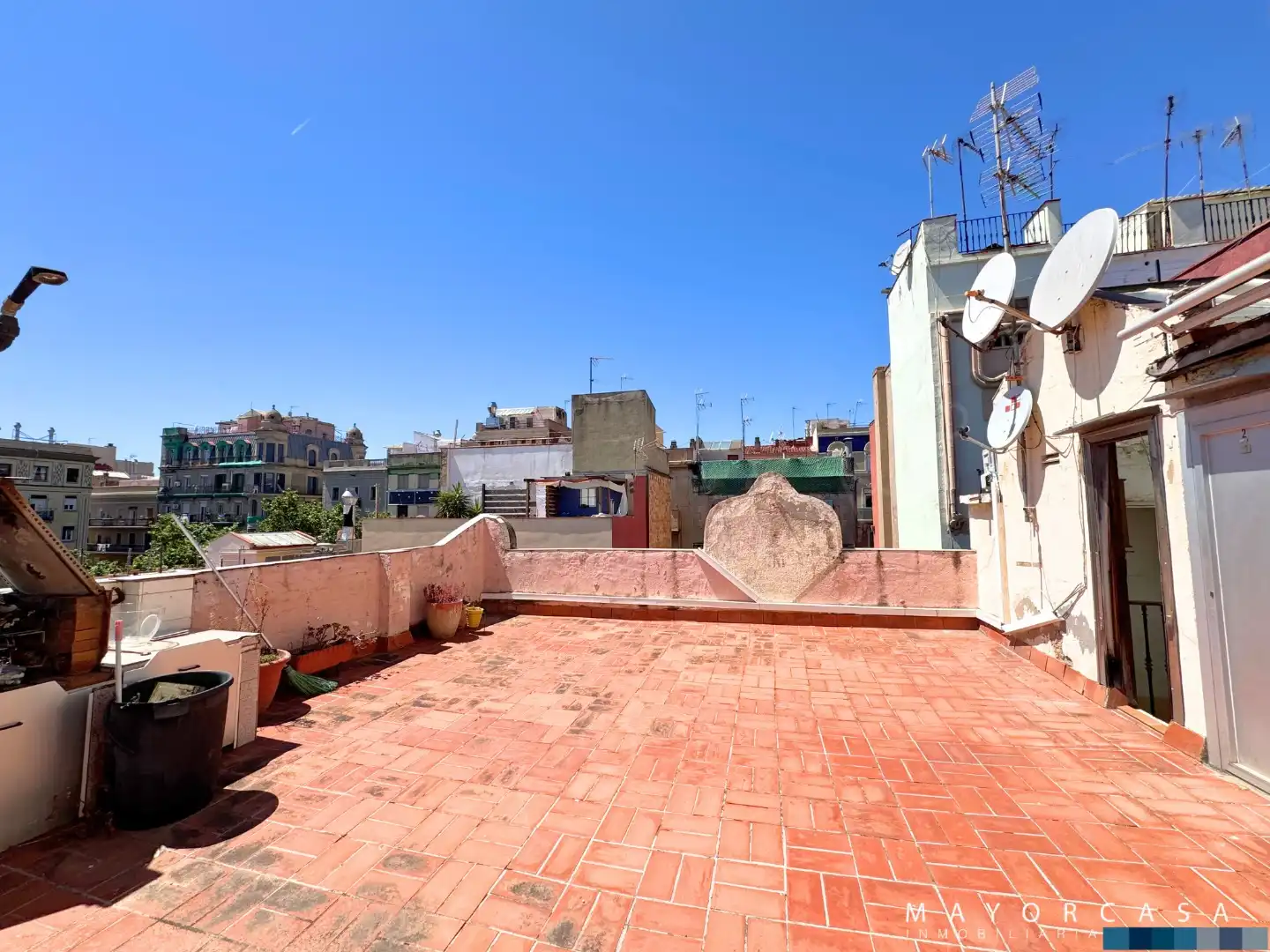 Terrassa de Pis en venda en  Barcelona Capital amb Aire condicionat, Terrassa i Balcó