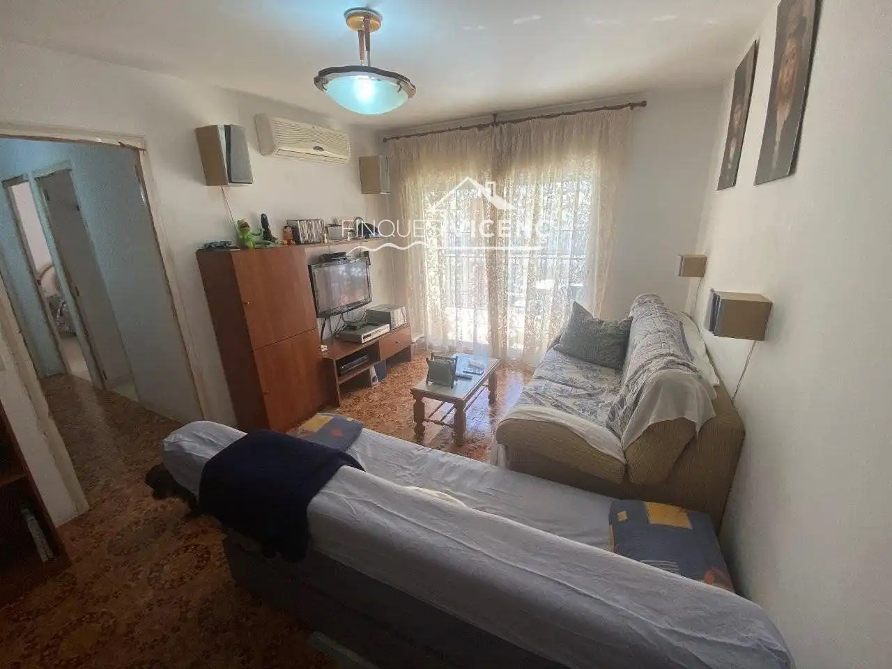 Living room of Flat for sale in Calafell  with Heating, Terrace and Storage room