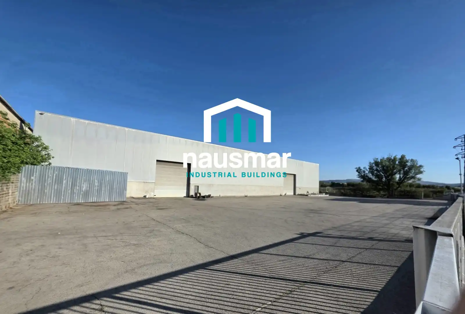 Vista exterior de Nave industrial en venta en Sant Fruitós de Bages