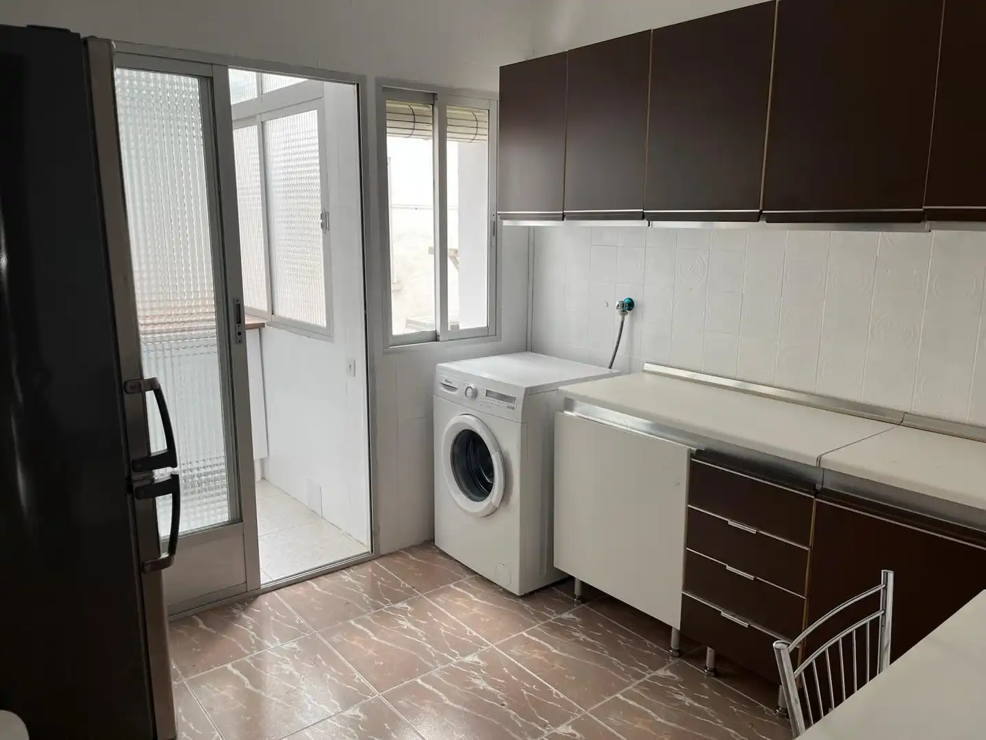 Kitchen of Flat for rent in Aranjuez  with Air Conditioner, Parquet flooring and Terrace