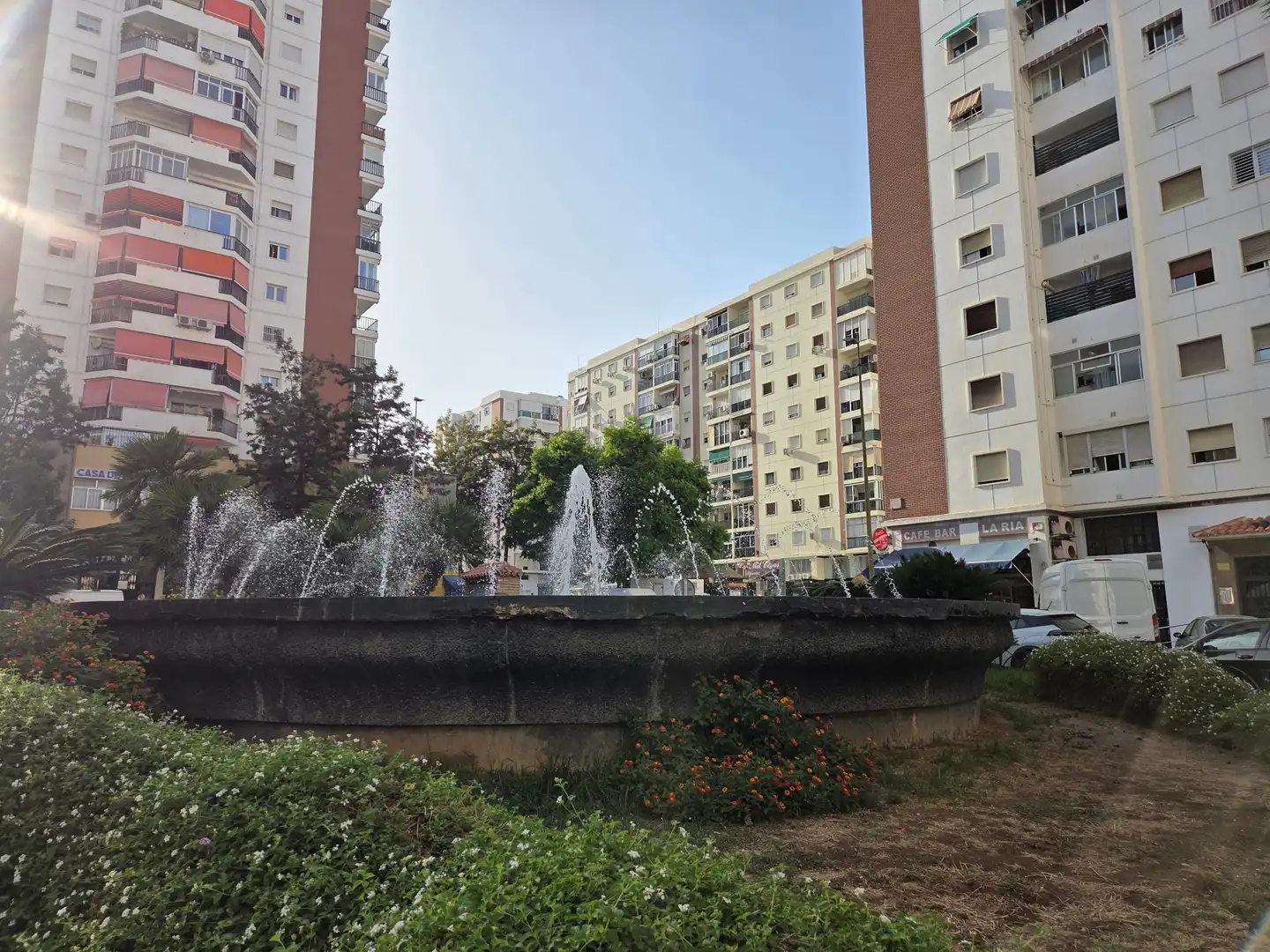 Exterior view of Flat for rent in Málaga  with Air Conditioner, Terrace and Furnished