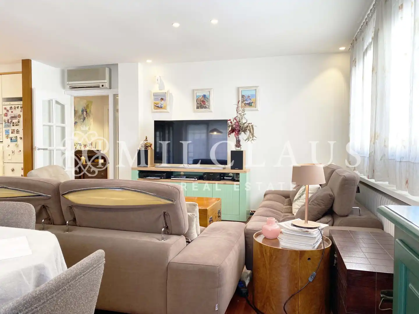 Sala de estar de Piso de alquiler en Centre - Sant Oleguer