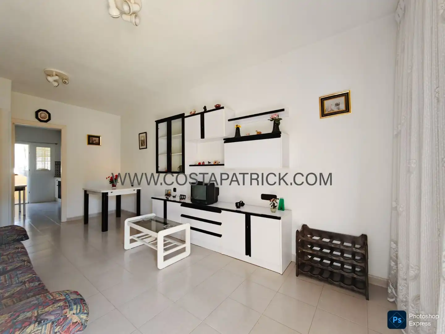 Sala de estar de Casa o chalet en venta en Los Alcázares con Amueblado, Horno y Lavadora