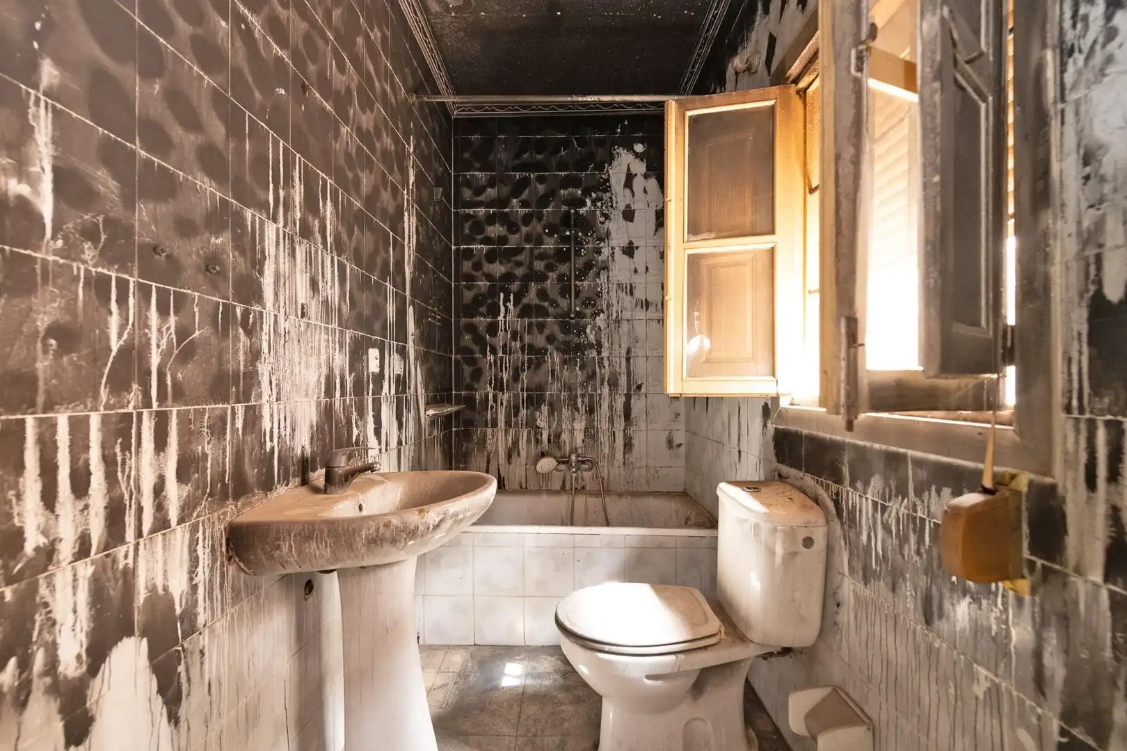 Baño de Casa adosada en venta en Málaga