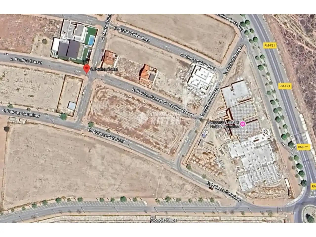 Wohnbaugrundstück zum Verkauf in Calle Paulina Crusat 2, imagen 2