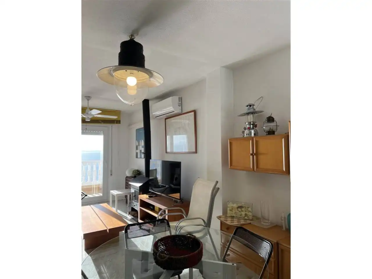 Living room of Attic for sale in La Manga del Mar Menor  with Air Conditioner, Terrace and Furnished