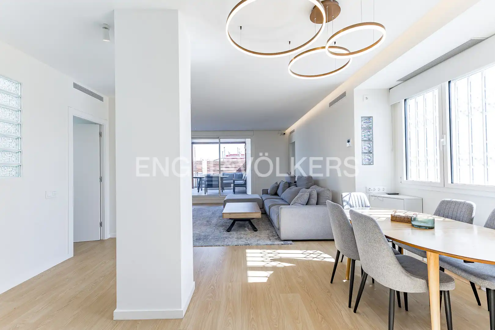 Living room of Attic for sale in Barcelona  with Air Conditioner, Heating and Private garden