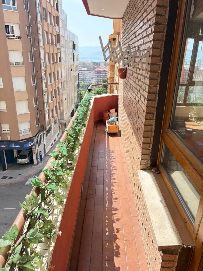 Terrasse von Wohnung zum Verkauf in Santander mit Heizung, Parkett und Terrasse
