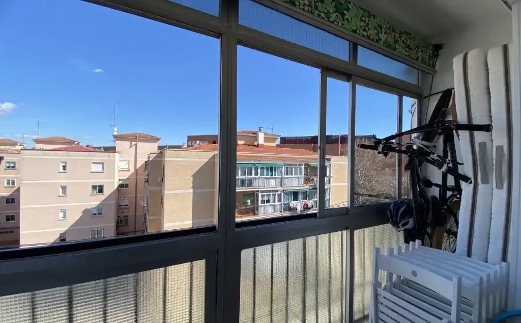 Balcony of Flat for sale in Leganés  with Air Conditioner, Heating and Terrace