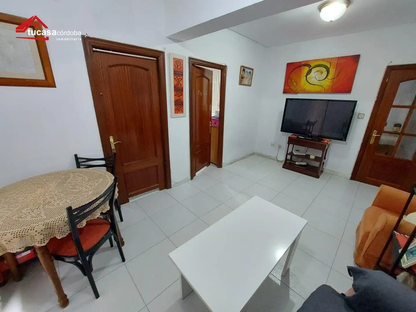 Sala de estar de Piso en venta en  Córdoba Capital con Terraza y Amueblado