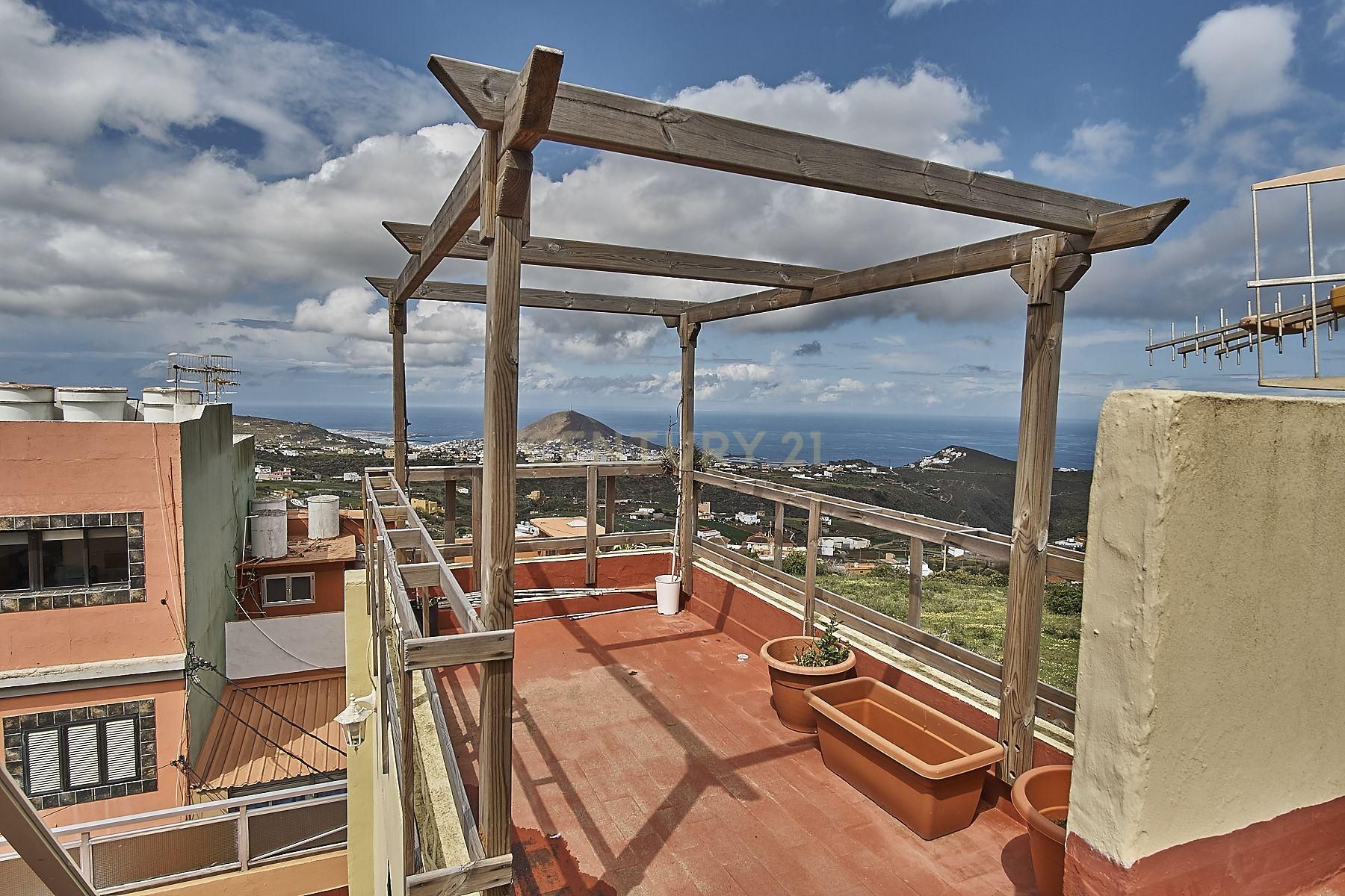 Terraza de Casa o chalet en venta en Santa María de Guía de Gran Canaria con Trastero y Balcón