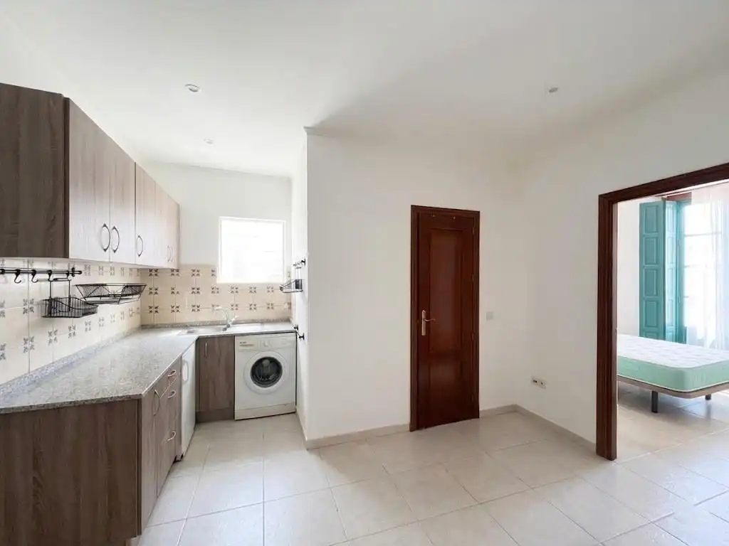 Kitchen of Apartments for sale in Málaga  with Terrace, Furnished and Balcony