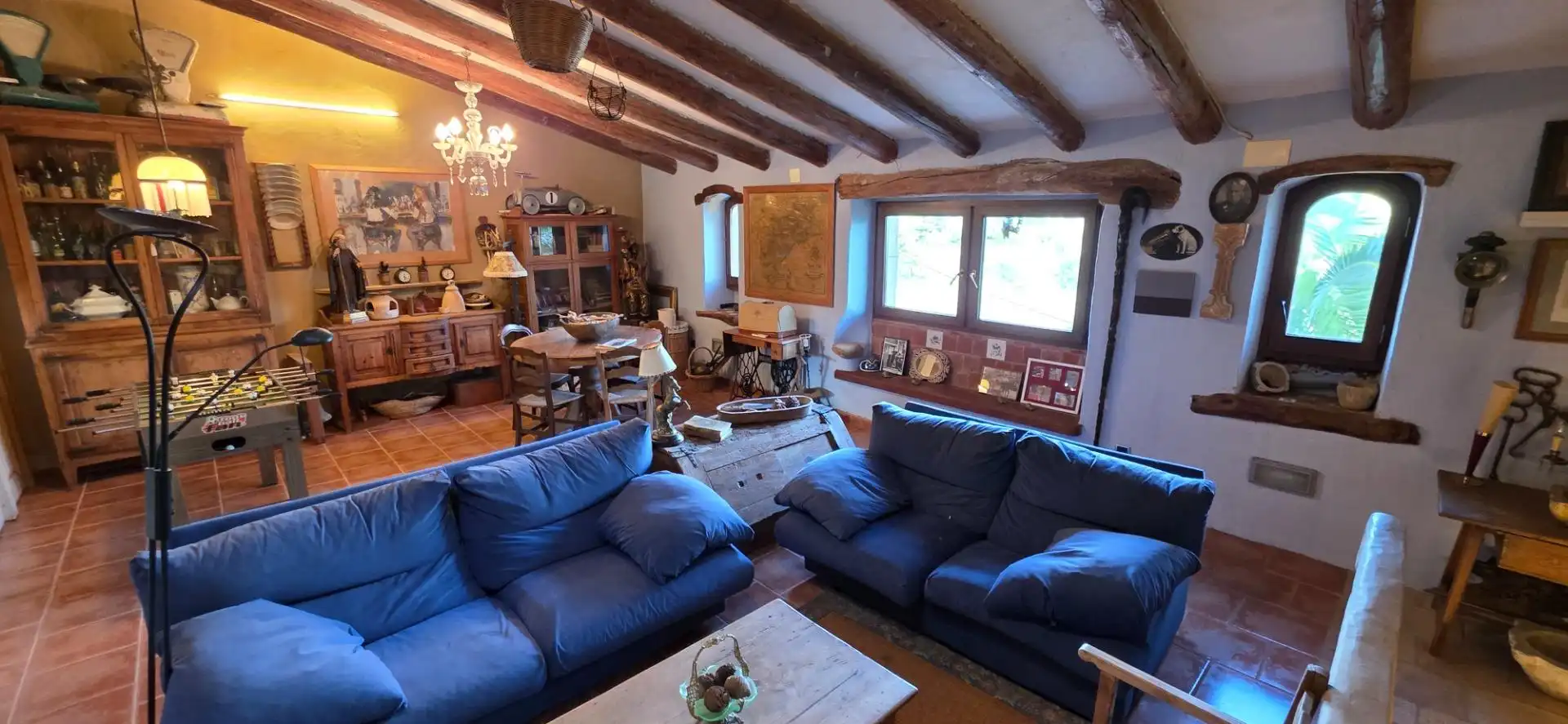 Sala d'estar de Casa o xalet en venda en La Riera de Gaià amb Calefacció i Traster