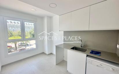 Kitchen of Flat to rent in  Valencia Capital  with Air Conditioner