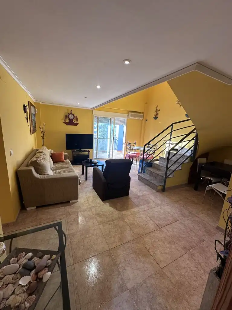 Living room of Attic for rent in Canet d'En Berenguer