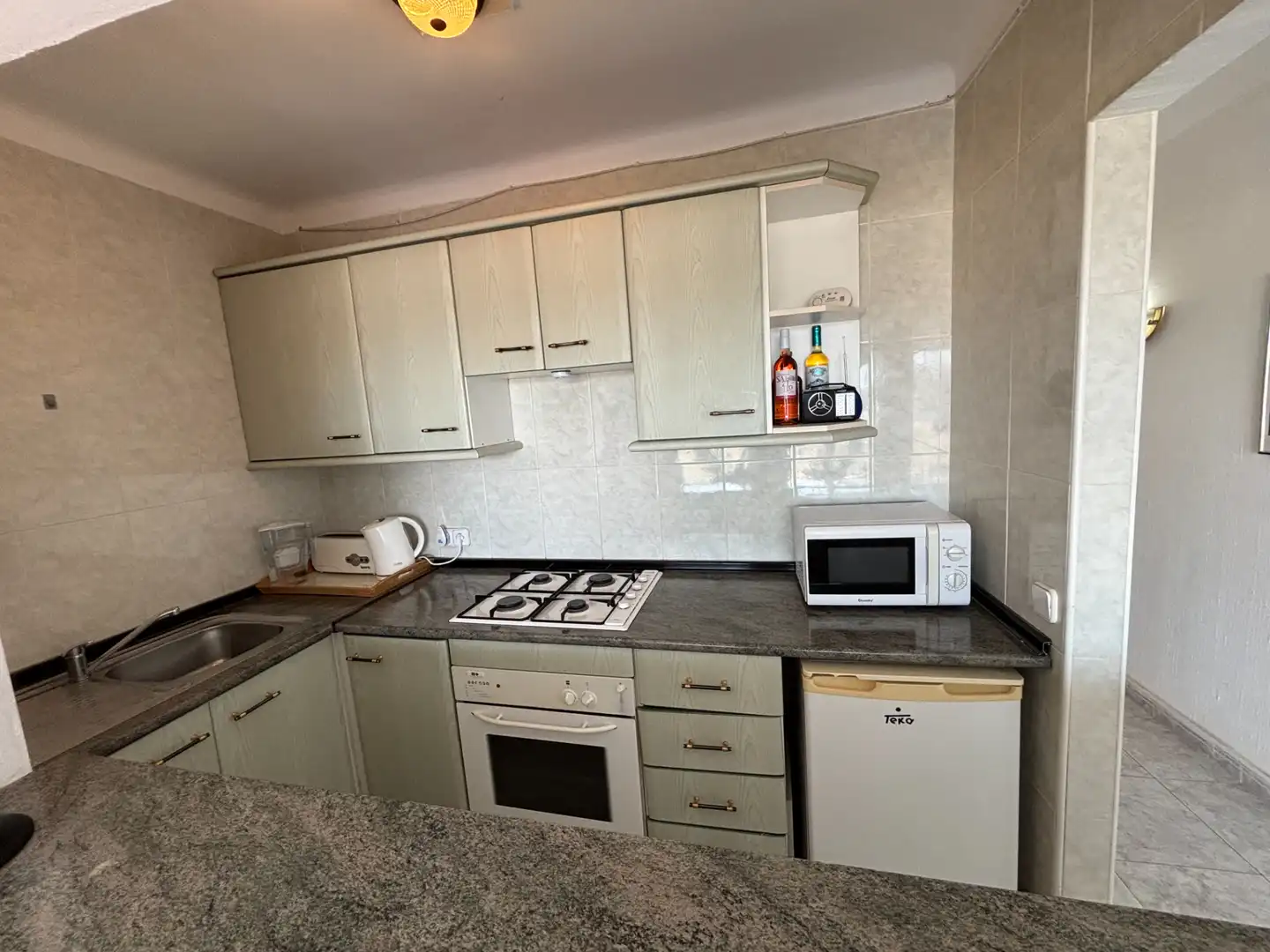 Kitchen of Flat for sale in Calvià  with Terrace, Furnished and Oven