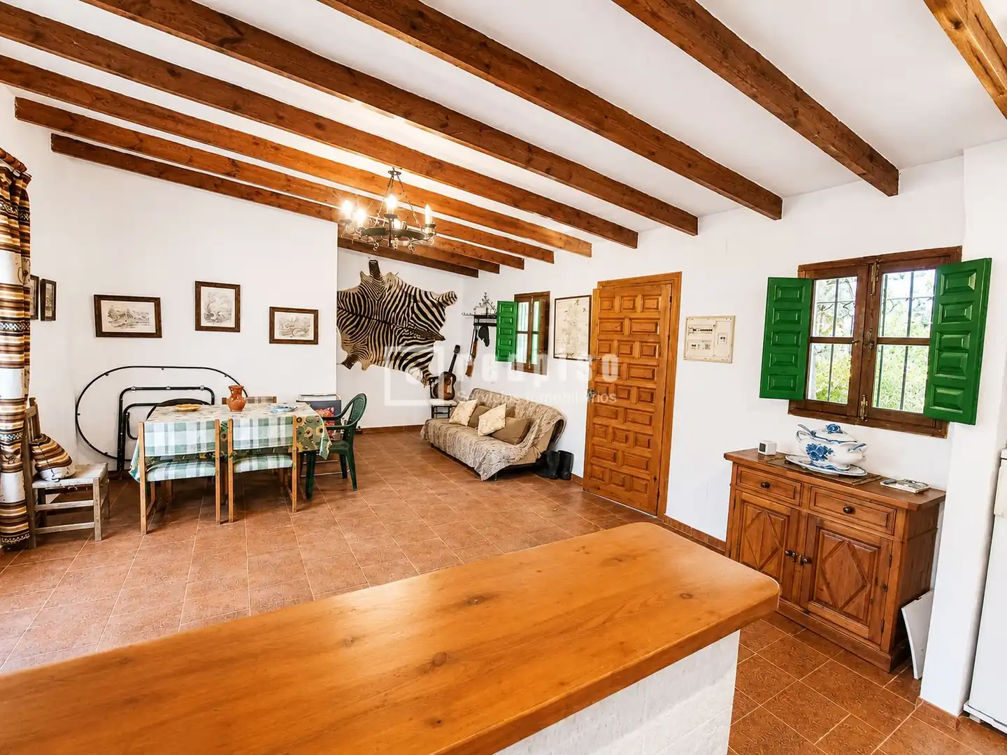 Sala de estar de Casa o chalet en venta en Nerja con Amueblado