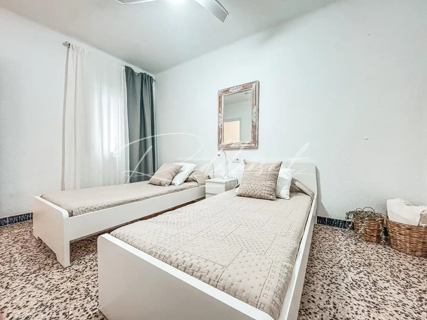 Bedroom of Flat for sale in Cambrils  with Air Conditioner, Terrace and Furnished