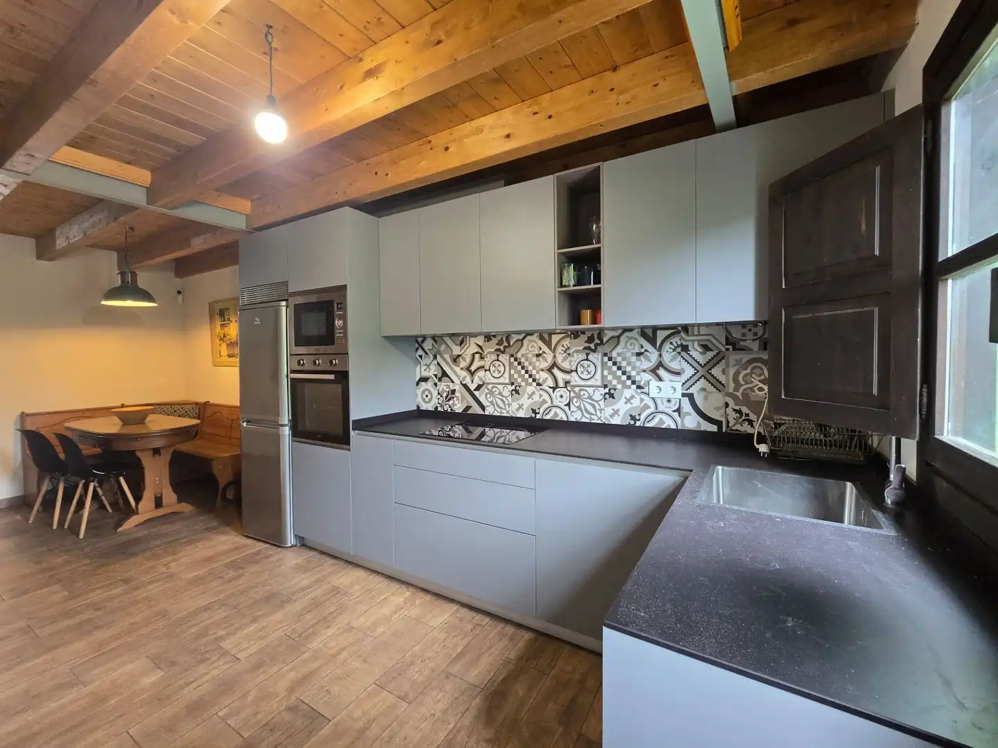 Cocina de Casa o chalet en venta en Llanes con Calefacción, Jardín privado y Trastero