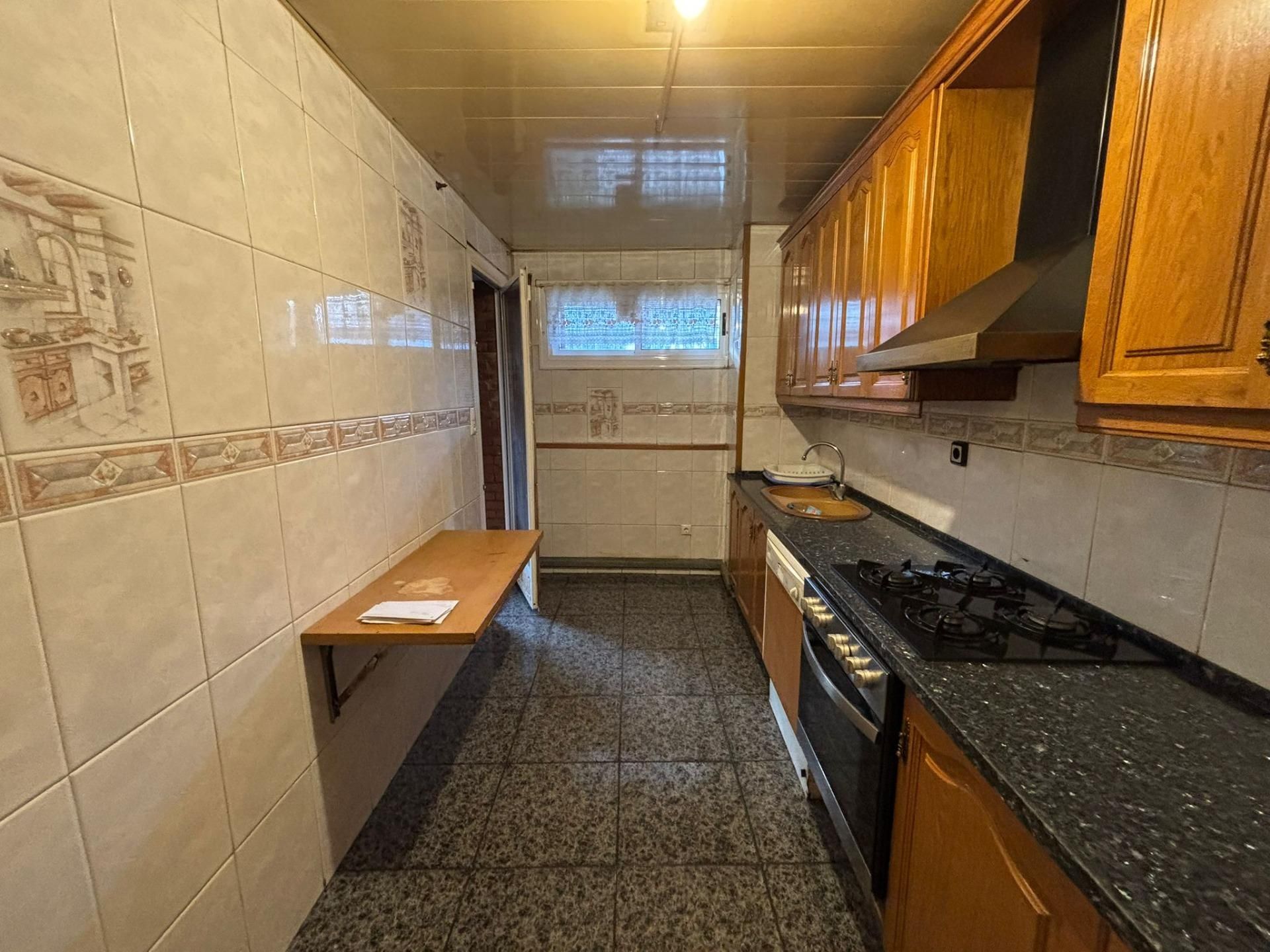 Kitchen of Flat for sale in Sabadell  with Terrace and Balcony