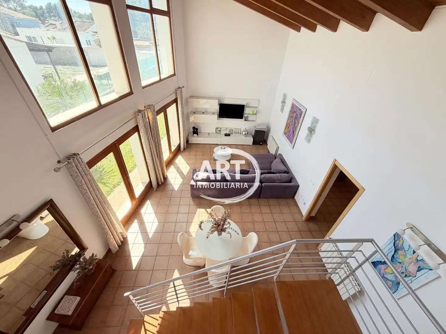 Sala de estar de Casa o chalet en venta en Serra con Calefacción, Jardín privado y Terraza