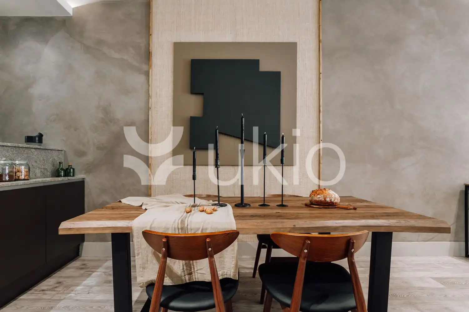 Esszimmer von Wohnungen zur Miete in Barcelona mit Klimaanlage, Heizung und Terrasse