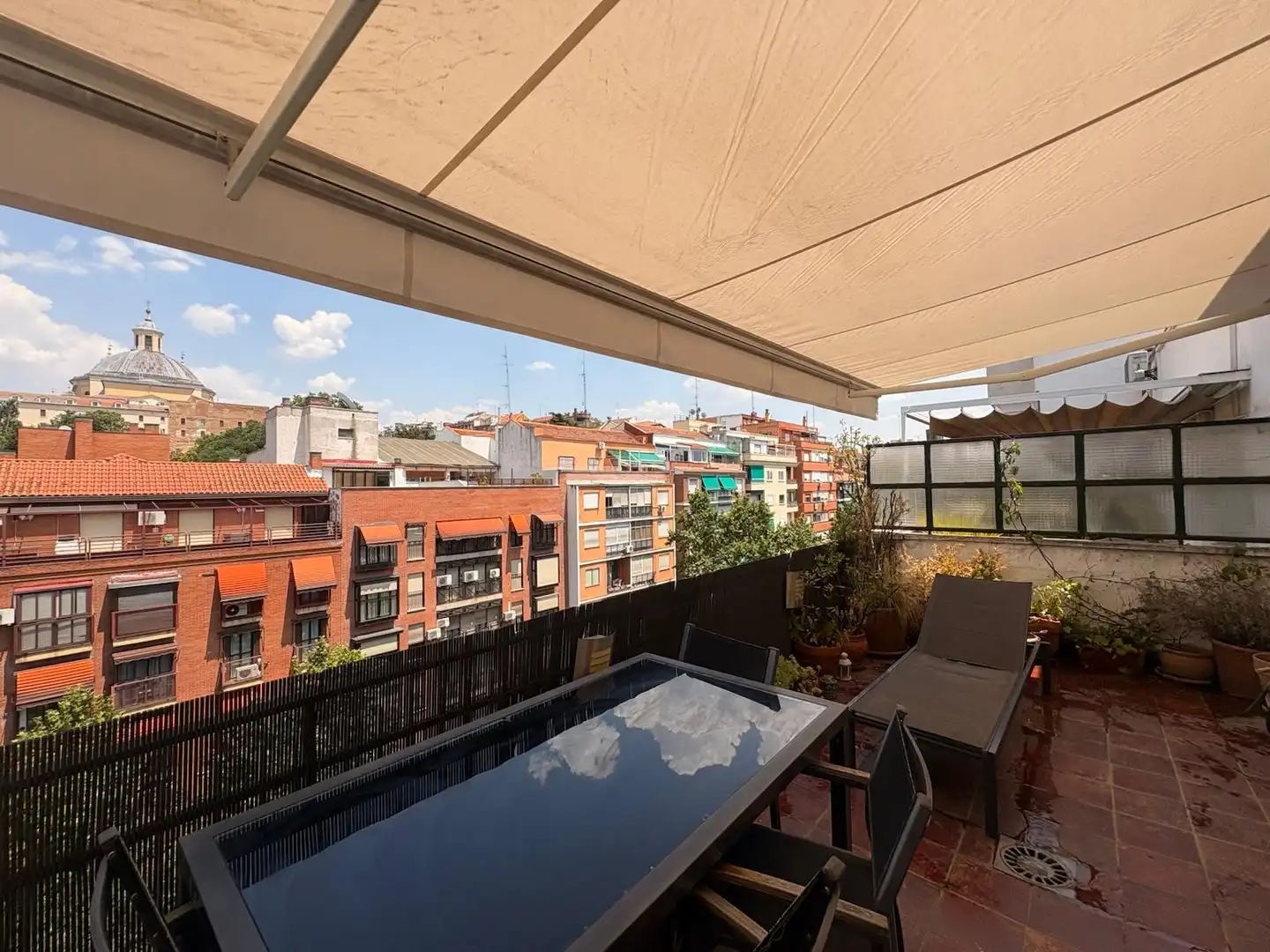 Terrasse von Wohnung zur Miete in Madrid mit Heizung und Terrasse