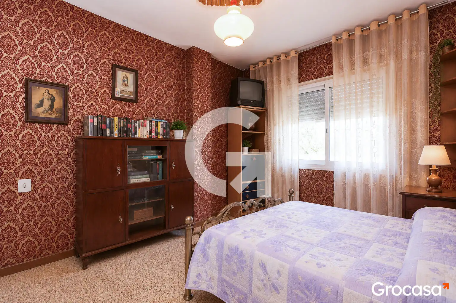 Bedroom of Flat for sale in El Prat de Llobregat  with Air Conditioner and Balcony