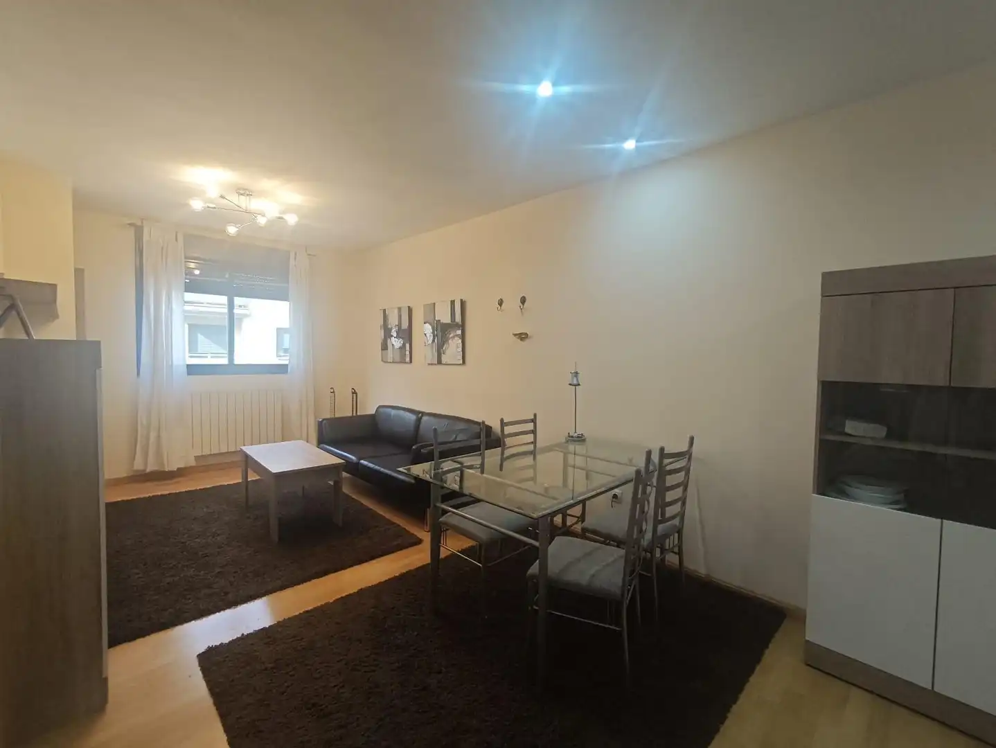 Living room of Study for rent in Zaragoza  with Heating, Storage room and Furnished