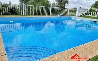 Swimming pool of Country house for sale in Almodóvar del Río  with Heating, Terrace and Swimming Pool