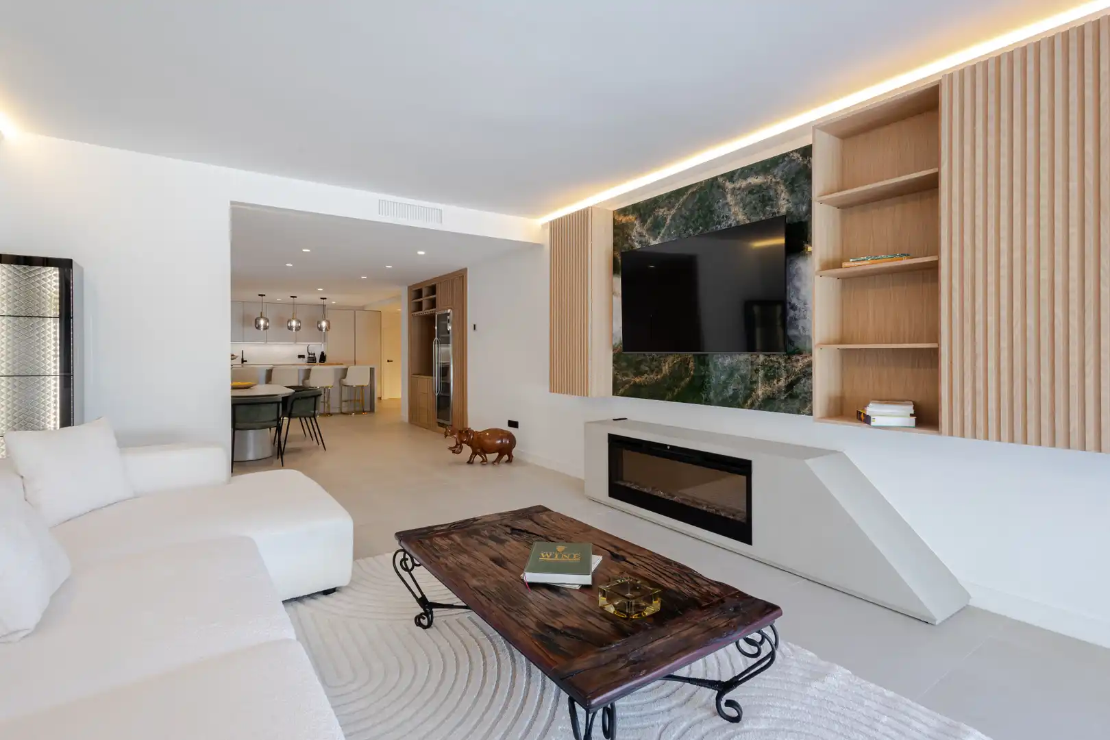 Sala de estar de Apartamento en venta en Marbella con Aire acondicionado, Terraza y Trastero