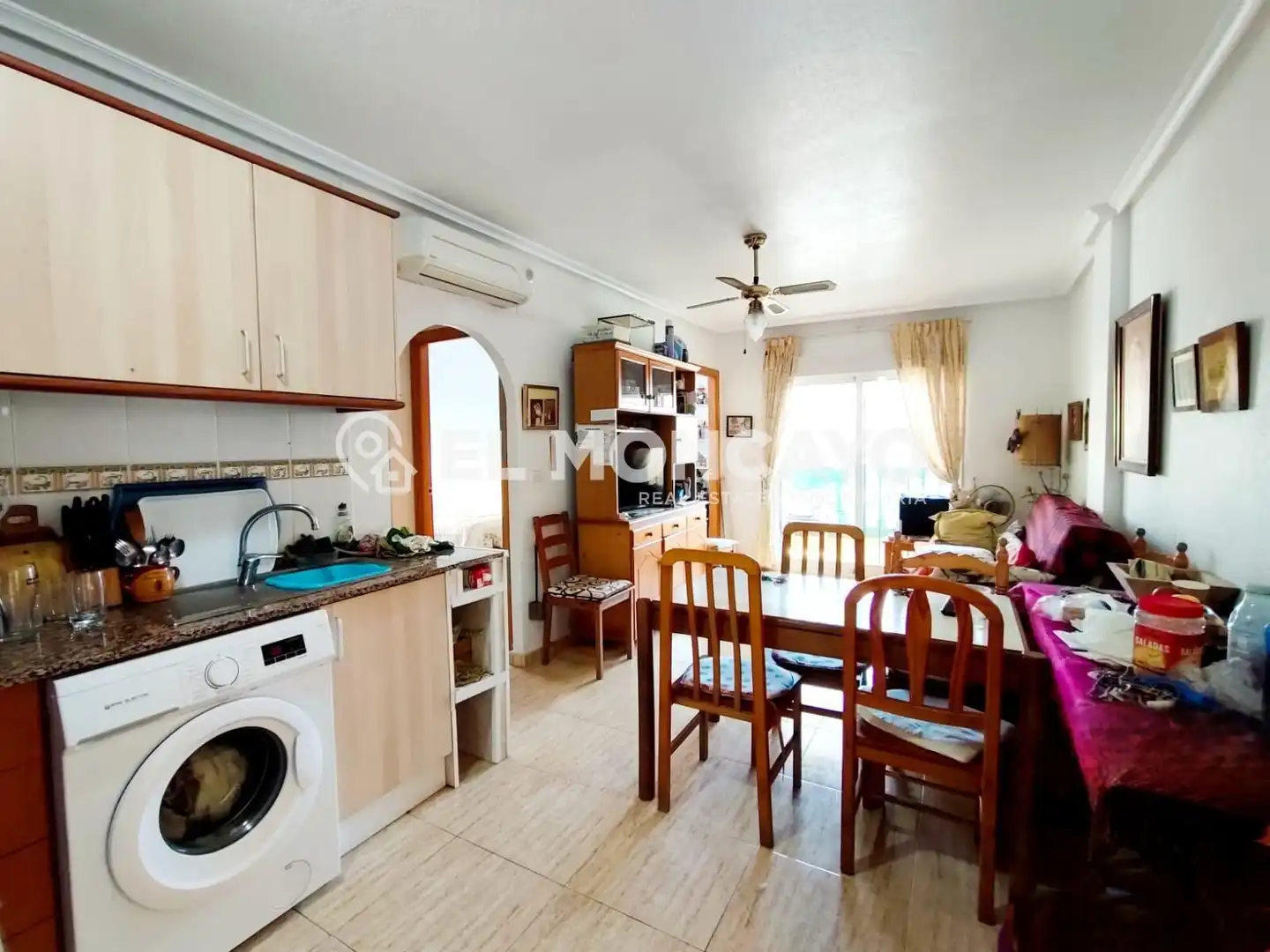 Cocina de Apartamento en venta en Formentera del Segura con Aire acondicionado, Calefacción y Jardín privado