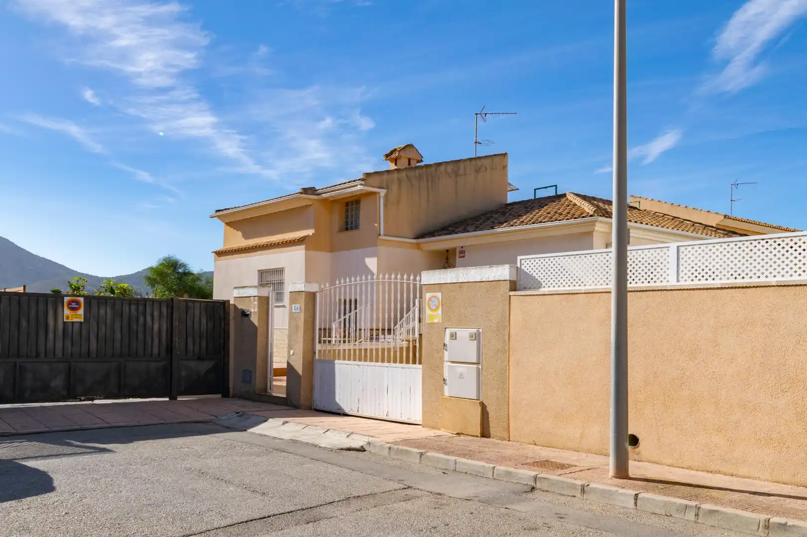 Vista exterior de Casa o chalet en venta en Cartagena con Aire acondicionado, Calefacción y Jardín privado