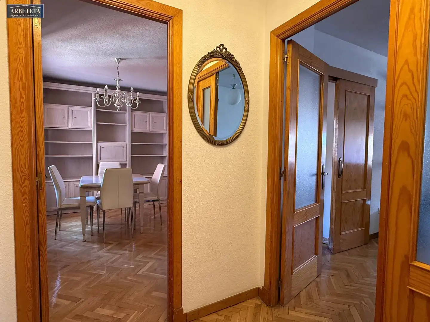 Esszimmer von Wohnung zur Miete in Guadalajara mit Parkett