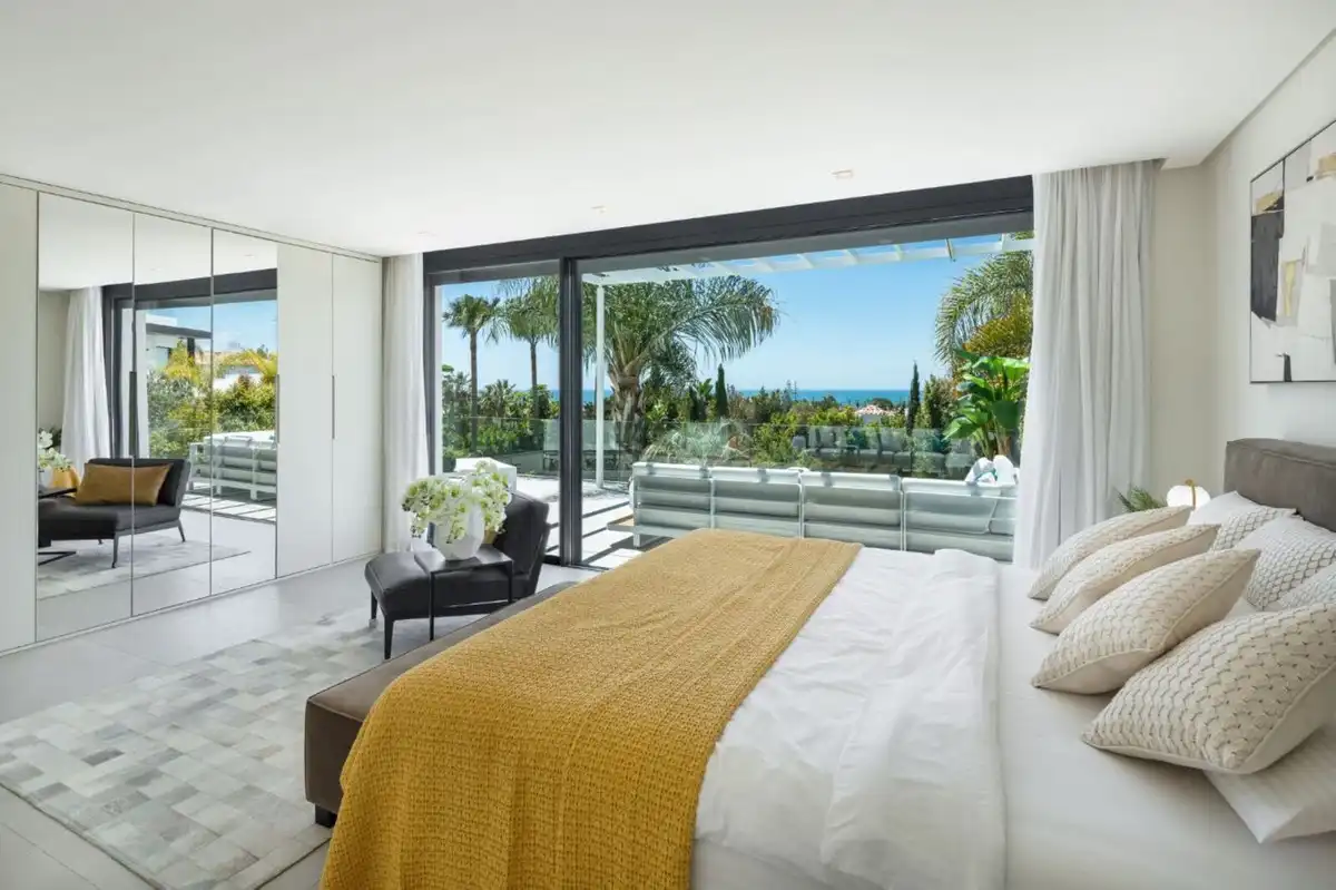Habitación de Casa o chalet en venta en Marbella con Aire acondicionado, Jardín privado y Terraza