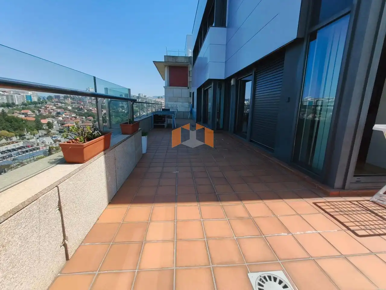 Terrace of Attic for rent in Vigo   with Air Conditioner, Heating and Terrace